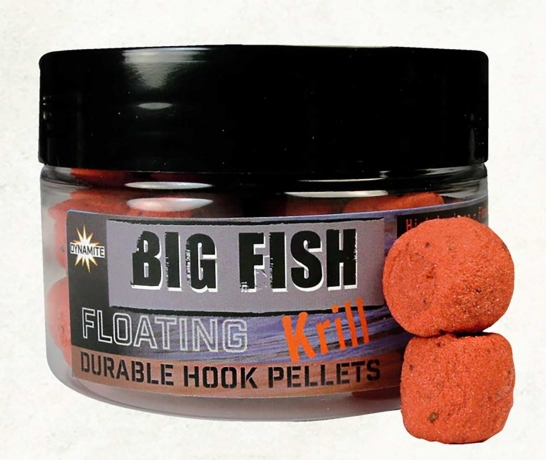 Пеллетс Dynamite Baits Big Fish Hookbaits - Floating Durable 12мм