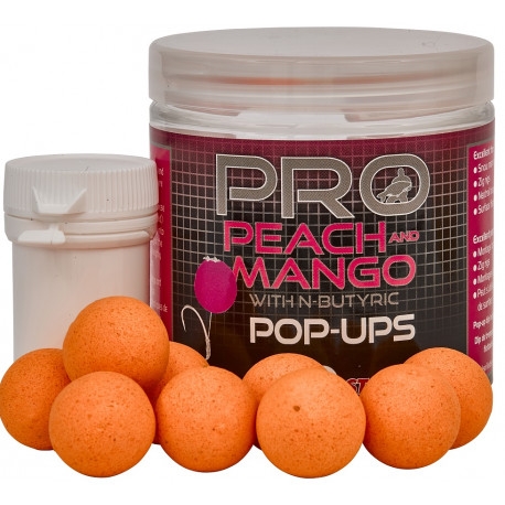 Бойлы Starbaits Probiotic Peach & Mango Pop ups