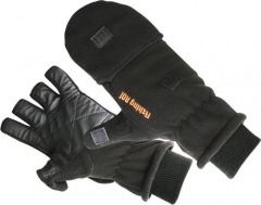 Перчатки флисовые Fishing ROI Fleece glover Black