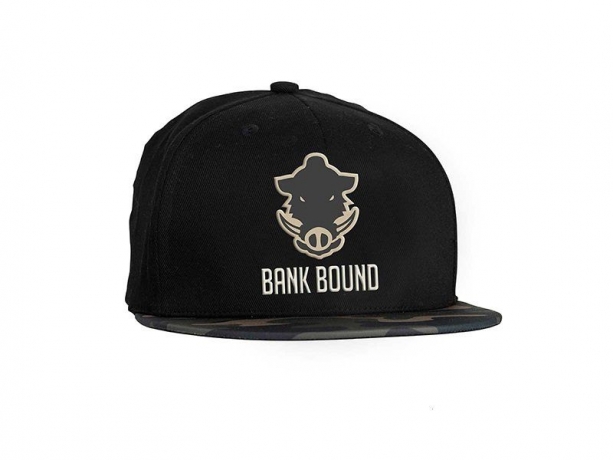 Кепка Prologic Bank Bound Flat Bill Cap Black/Camo