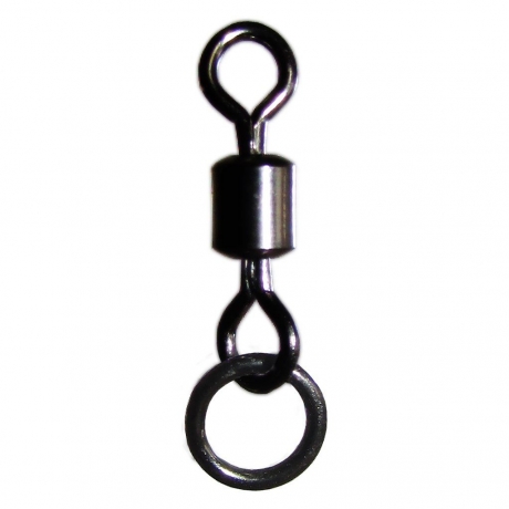 Вертлюг с кольцом BratFishing "Rolling Swivel With Stainless Steel Ring"