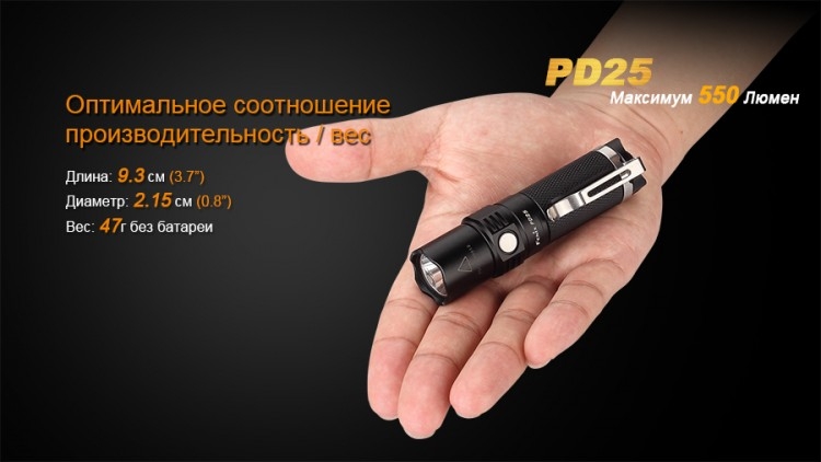 Фонарь Fenix PD25 Cree XP-L