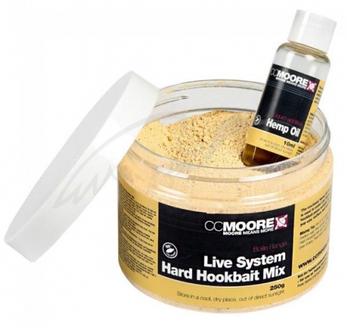 Микс для изготовления насадочных бойлов CC Moore Live System Hard Hookbait Mix 250г