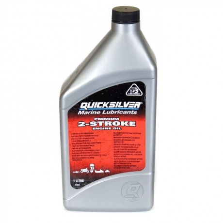 Масло моторне Quicksilver Premium 2-stroke Outboard Oil TC-W3