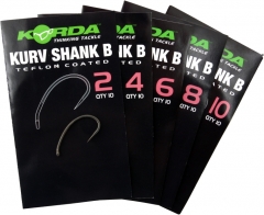 Крючок Korda Kurv Shank Barbless 