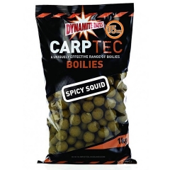 Бойлы Dynamite Baits Spicy Squid CarpTec 15мм/1кг