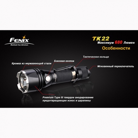 Фонарь Fenix TK22 Cree XM-L2 (U2)