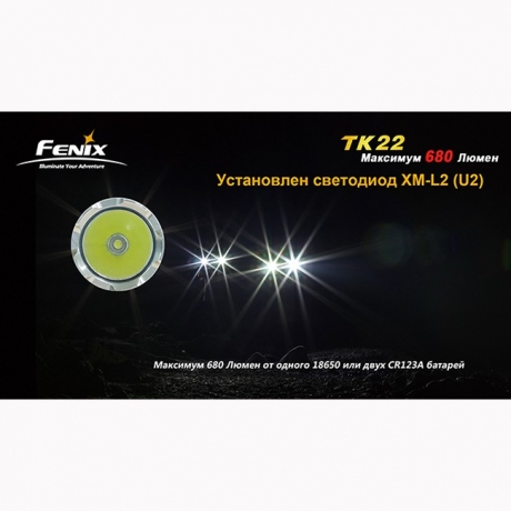 Фонарь Fenix TK22 Cree XM-L2 (U2)