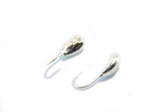 Блешня вольфрамова Fishing Roi башмачек з отвором 3 мм (срібло)