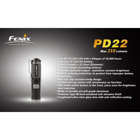 Фонарь Fenix PD22 Cree XP-G2 (R5)