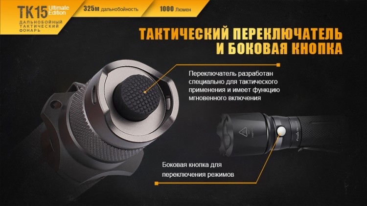 Фонарь Fenix TK15UE CREE XP-L HI V3 LED Ultimate Edition