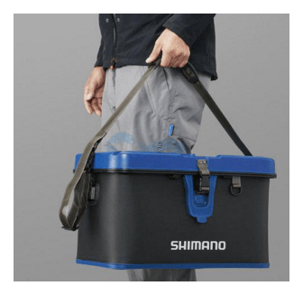 Сумка Shimano Hard EVA Tackle Boat Bag 22L 30x38x32см ц:черный/серый