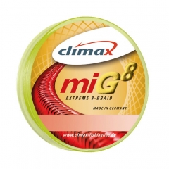 Шнур Climax Mig8 Braid 135m fluo-yellow SB