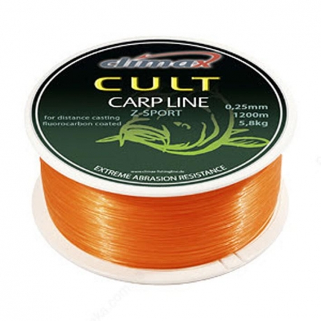 Волосінь Climax Cult Carp Line Z-Orange Sport