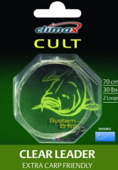 Поводок Climax Cult Clear Leader 70см 30lbs 