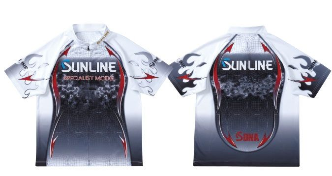 Футболка Sunline Prodry Zip-Up Shirt STW-5513CW білий