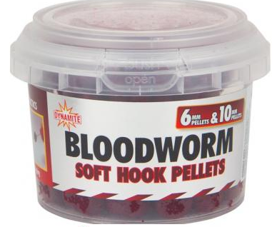 Пеллетс Dynamite Baits Bloodworm Soft Hook Pellet 6мм & 10мм /250г