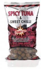 Бойлы Dynamite Baits Spicy Tuna &amp; Sweet Chilli 15мм/1кг