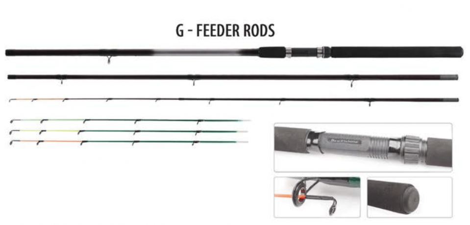 Вудилище Фидерное BratFishing G-Feeder Rods 3.6м до 110г