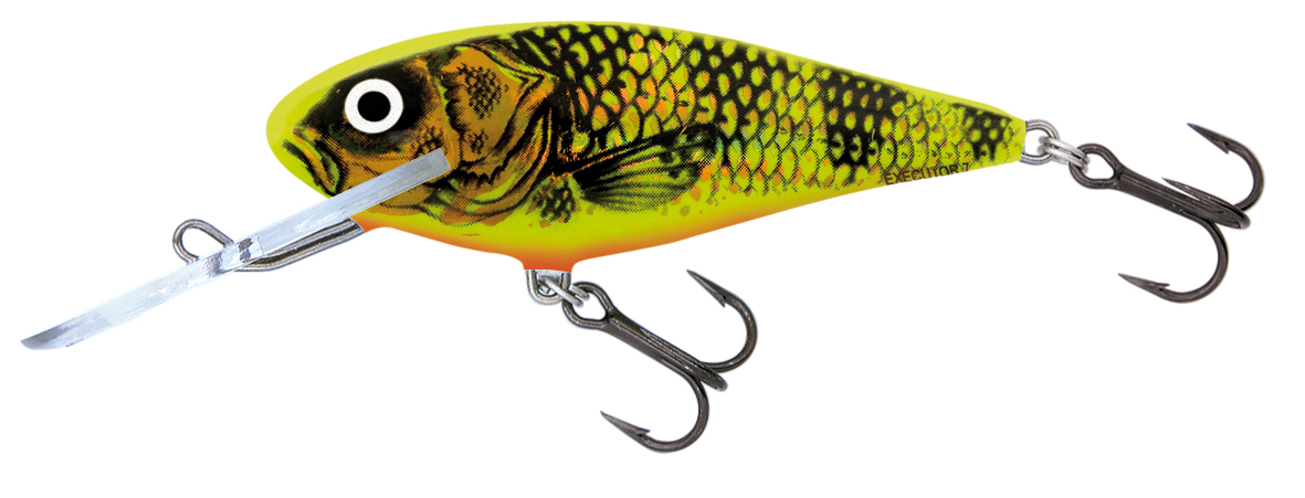 Воблер SALMO Executor 50F, Вес 6 г, GFP