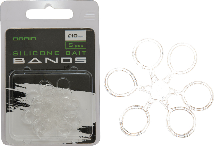 Монтаж Brain Silicone Bait Bands L diam 10mm (5 шт/уп) SGCRS-301