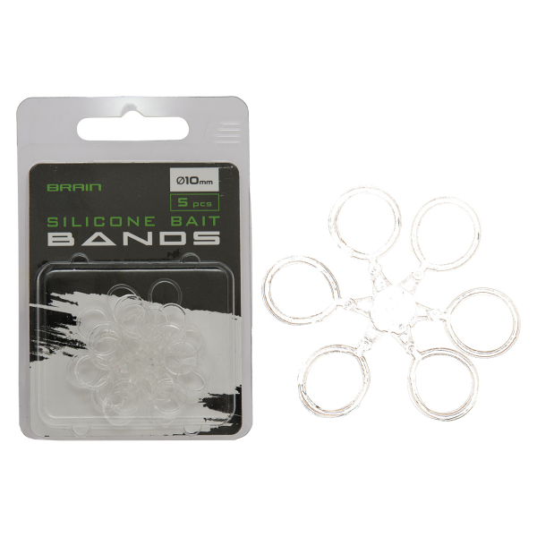 Монтаж Brain Silicone Bait Bands L diam 10mm (5 шт/уп) SGCRS-301