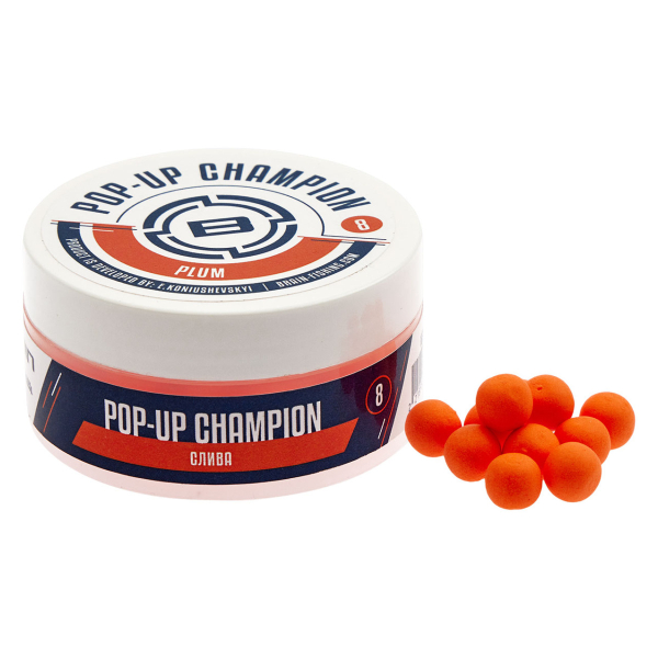 Бойли Brain Champion Pop-Up Plum (слива) 8mm 34g