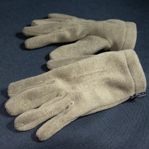Перчатки флисовые 320 г/м Kirasa хаки (Арт KI420)