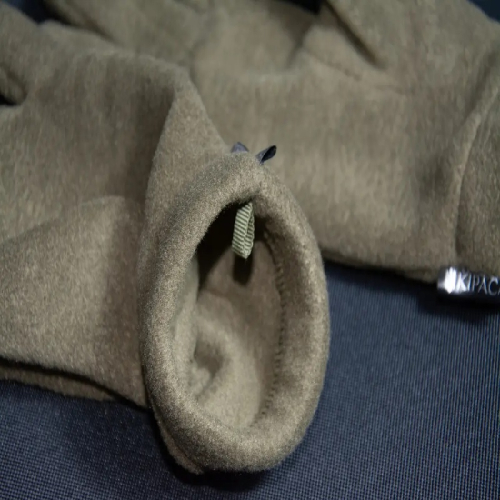 Перчатки флисовые 320 г/м Kirasa хаки (Арт KI420)