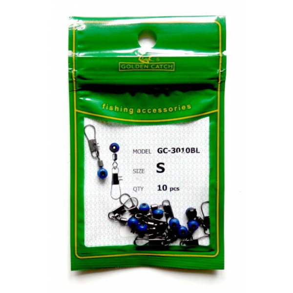 Застібка Golden Catch поплавочная 3010BL S