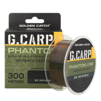 Леска GC G.Carp Phantom Line 300м 3D Invisible Neon 0.34мм