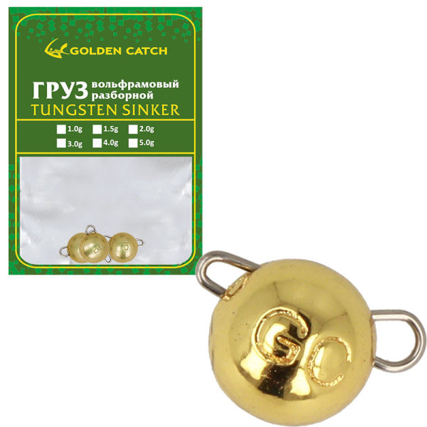 Грузило GC вольфрам розбірне G 4.0г (10шт)