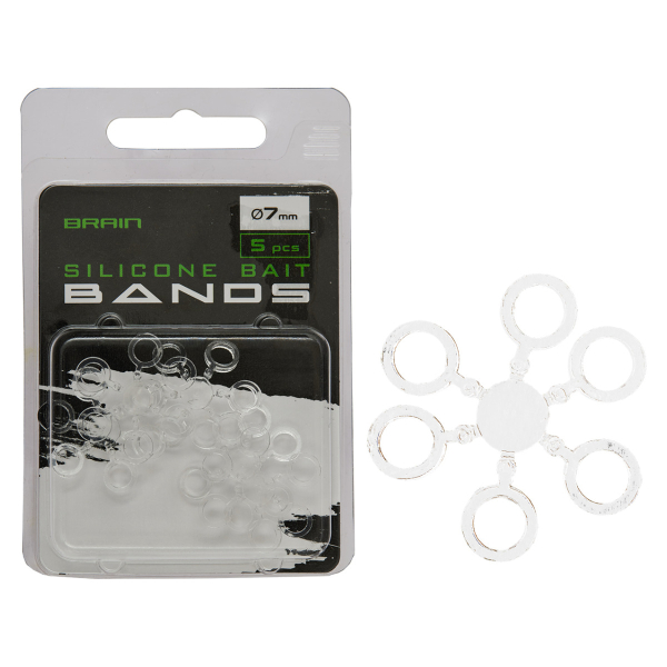 Монтаж Brain Silicone Bait Bands M diam 7mm (5 шт/уп) SGCRS-302
