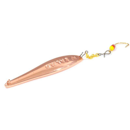 Блесна зимняя Lucky John S-2-Z с цепочкой и крючком 42мм 3,5гр