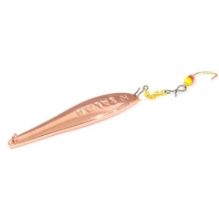 Блесна зимняя Lucky John S-2-Z с цепочкой и крючком 42мм 3,5гр