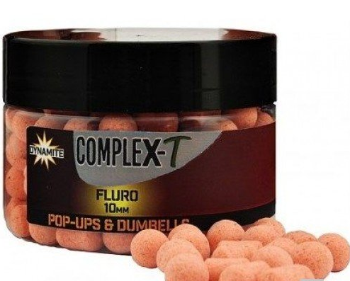 Бойлы Dynamite Baits CompleX-T Fluro Pop-Ups & Dumbbells