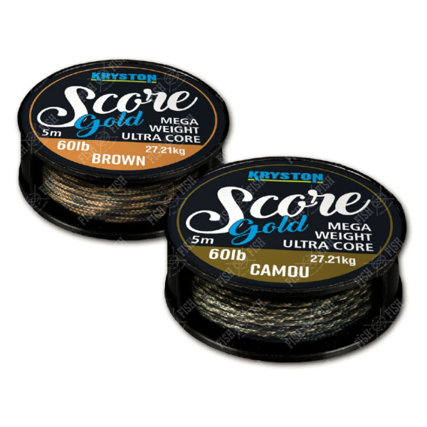 Ледкор KRYSTON Score GOLD Heavyweight Leadcore