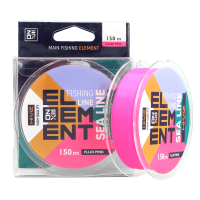 Волосінь ZEOX Hi-Viz Element Sea 150м Fluo Pink 0.350мм