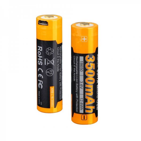 Аккумулятор 18650 Fenix ARB-L18-3500U (3500 mAh)