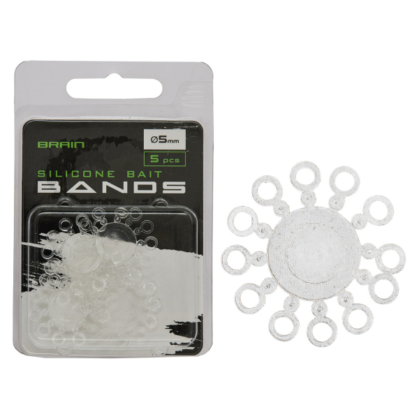 Монтаж Brain Silicone Bait Bands S diam 5mm (5 шт/уп) SGCRS-303