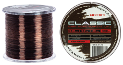 Леска Brain Classic Carp Line (dark brown) 600m 0.30mm 20lb 8.8kg