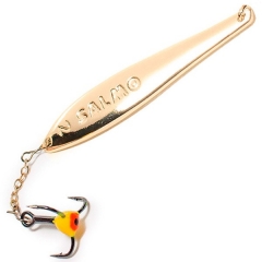 Блесна зимняя Lucky John S-2-Z с цепочкой и тройником OWNER 42мм 4гр