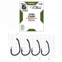 Гачки коропові Cobra Carp CC302 (8 шт.)