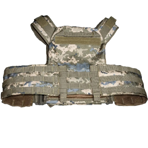 Плитоноска з швидкоскидом кордура Kirasa піксель (Арт.KI1043)