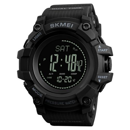 Часы Skmei 1358 Black Smart Watch Compass D=53mm