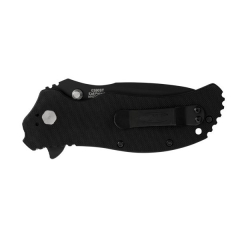 Нож Zero Tolerance folder g-10 black/black serrated 