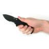 Ніж Zero Tolerance folder g-10 black/black serrated  — фото 3