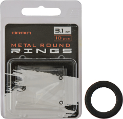 Кольцо Brain Metal Round Rings 3.1mm (10 шт/уп) SGQS-8017-2