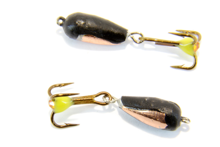 Вольфрамовий "Диявол з підвісним тройгіком зі стразами" мідь 4мм