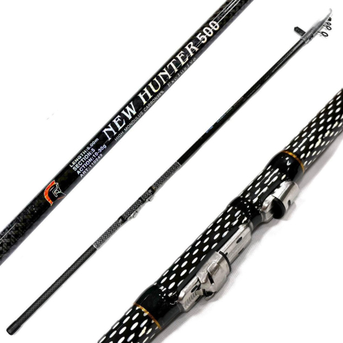 Вудка карбонова NEW HUNTER з кільцями 5м CARBON (GL5867)